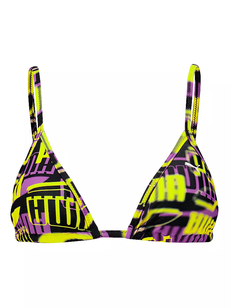 PUMA | Damen Bikinioberteil Printed Triangle | bunt