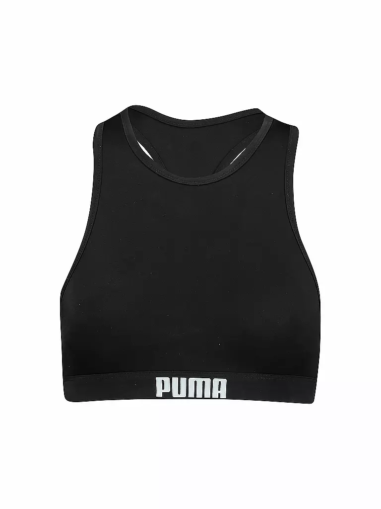 PUMA | Damen Bikinioberteil Racerback | schwarz