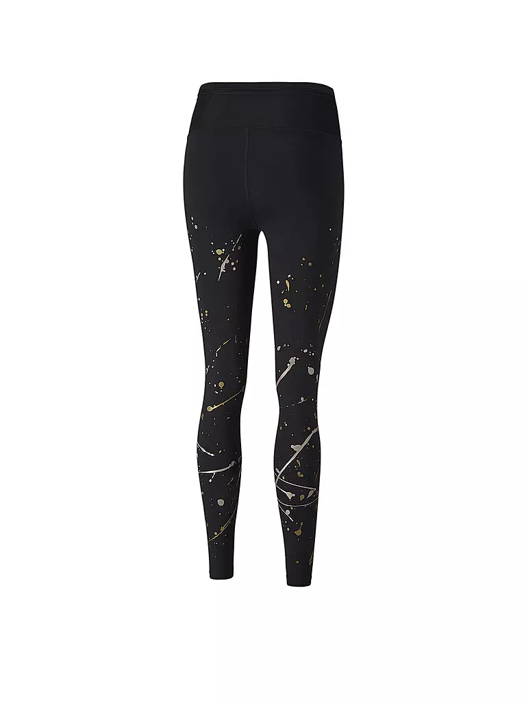 PUMA | Damen Fitness-Tight Metal Splash | schwarz