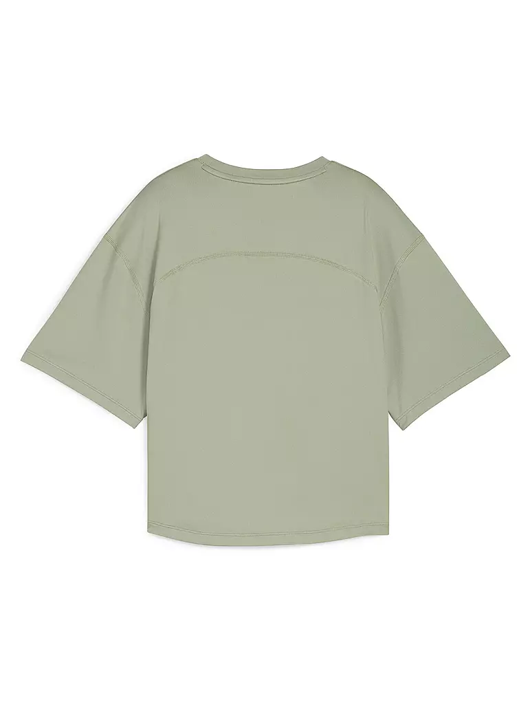 PUMA | Damen Fitnessshirt Cloudspun | hellgrün