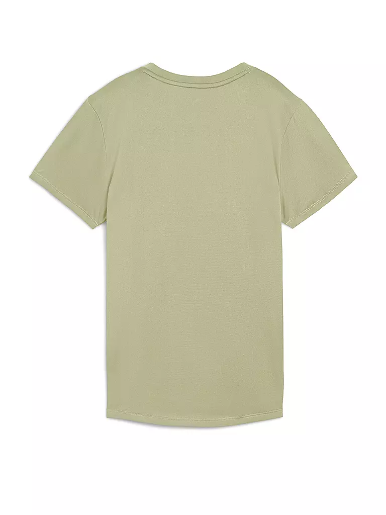 PUMA | Damen Fitnessshirt Essential Crew | hellgrün