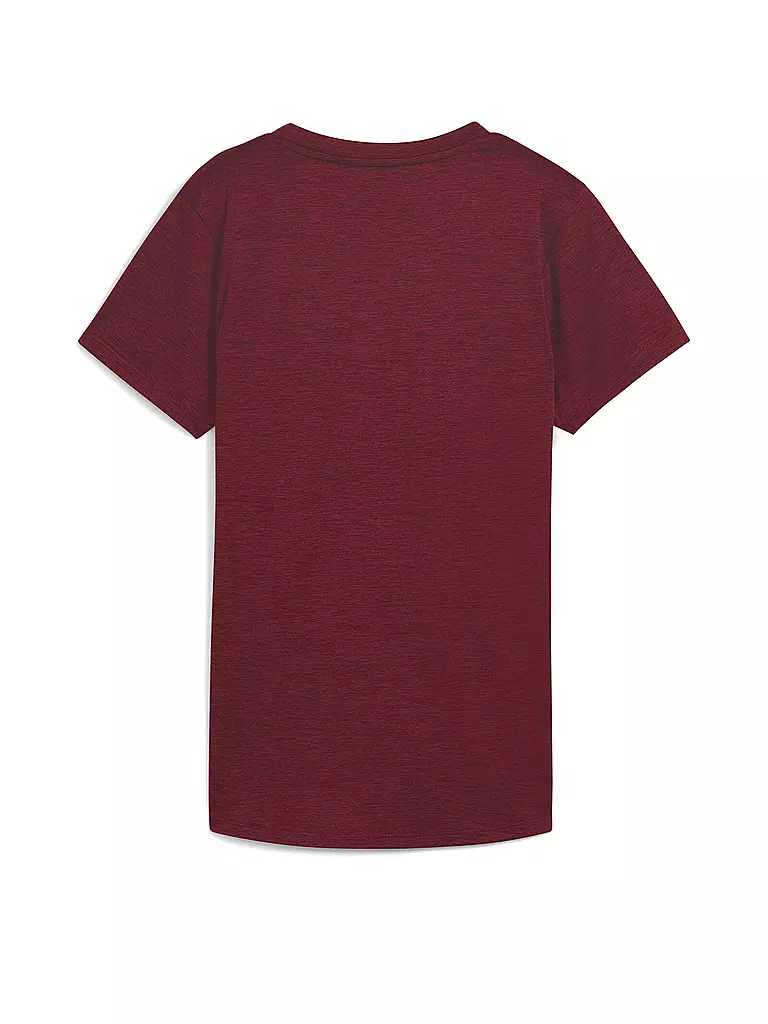 PUMA | Damen Fitnessshirt Essential Heather | beere