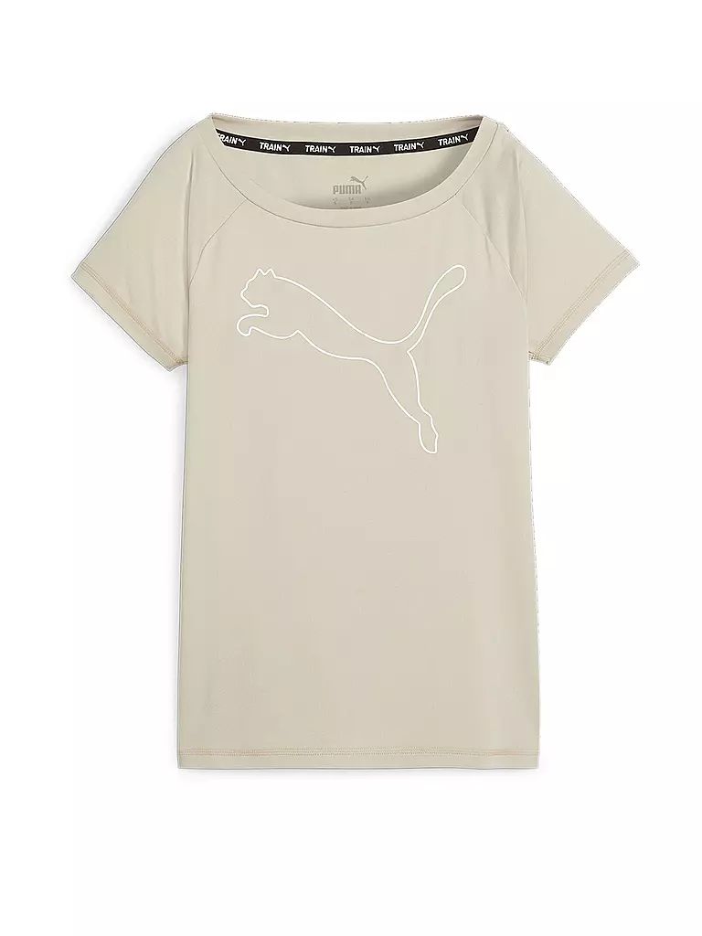 PUMA | Damen Fitnessshirt Favourite Jersey Cat | camel