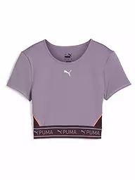 PUMA | Damen Fitnessshirt Strong Baby Crop | Lila