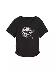 PUMA | Damen Fitnessshirt Tropical | schwarz