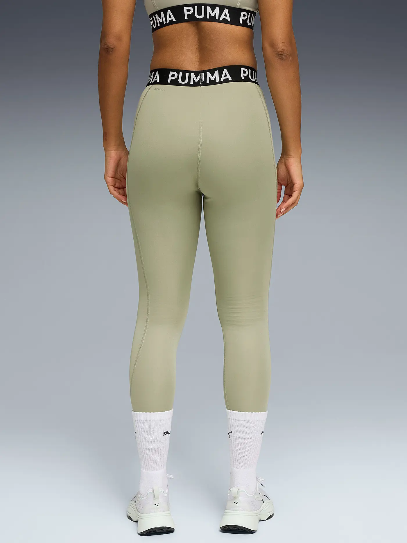 PUMA | Damen Fitnesstank Strong Logo | hellgrün