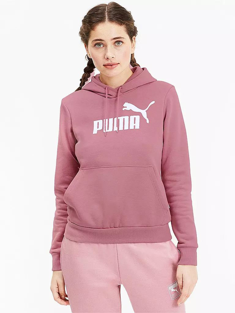 PUMA | Damen Hoodie ESS Logo | rosa