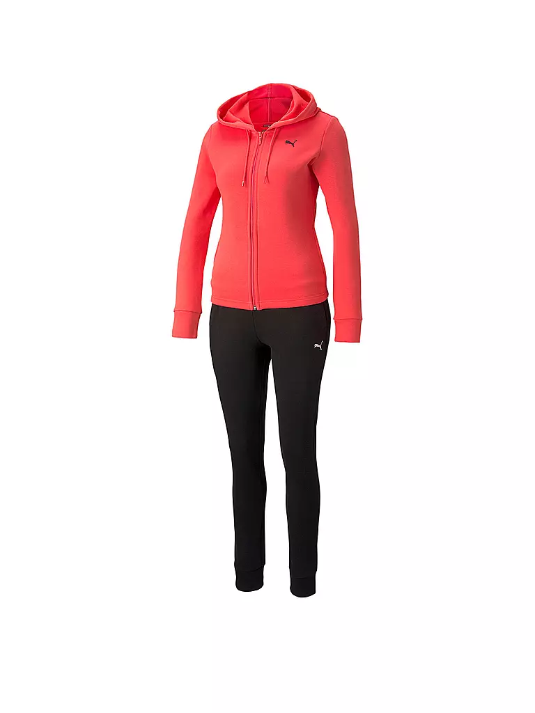 PUMA | Damen Jogginganzug Classic Hodded | orange