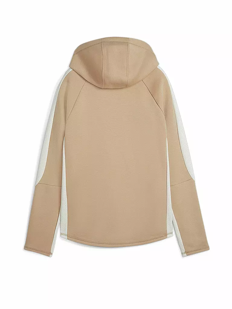 PUMA | Damen Kapuzenjacke Evostripe | camel