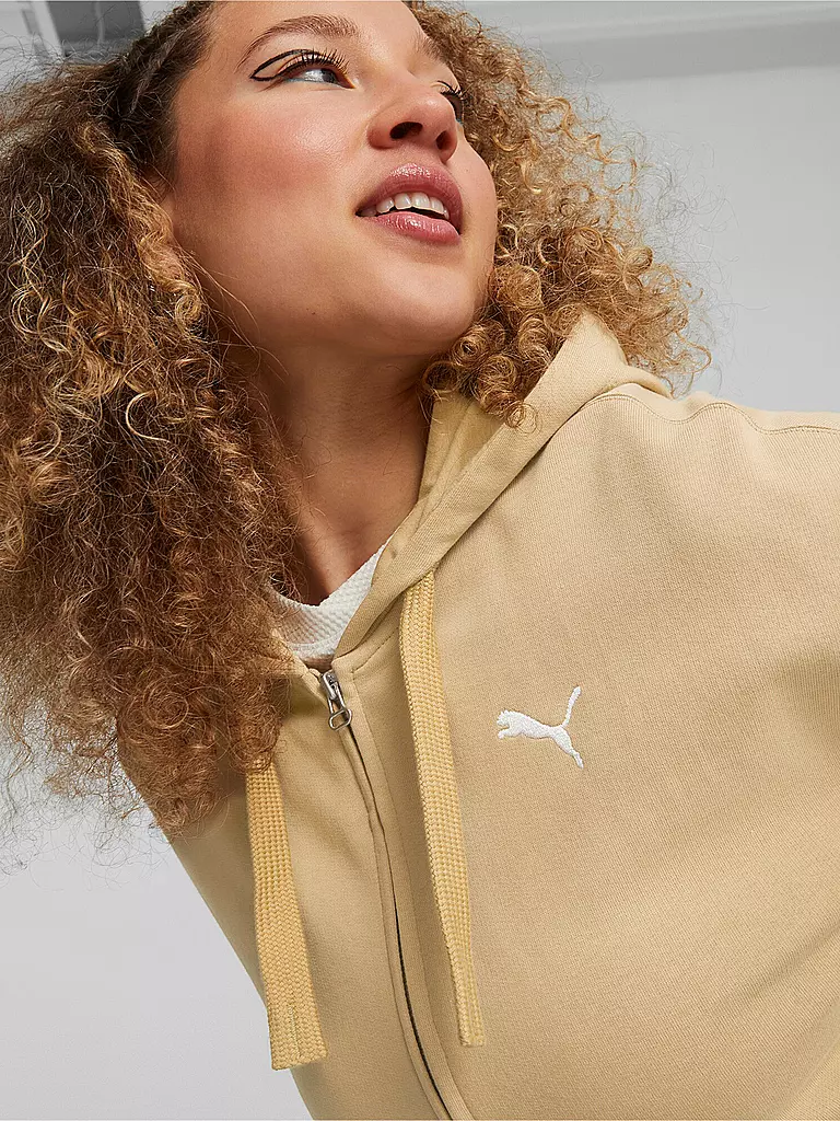 PUMA | Damen Kapuzenjacke Her | camel