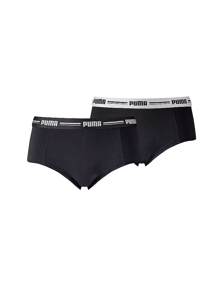 PUMA | Damen Mini Short 2er Pkg. | schwarz