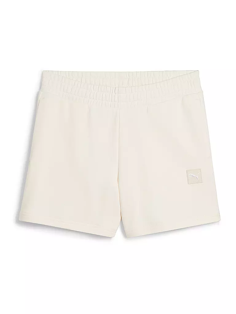 PUMA | Damen Short Elevated Mid-Rise 5inch | creme