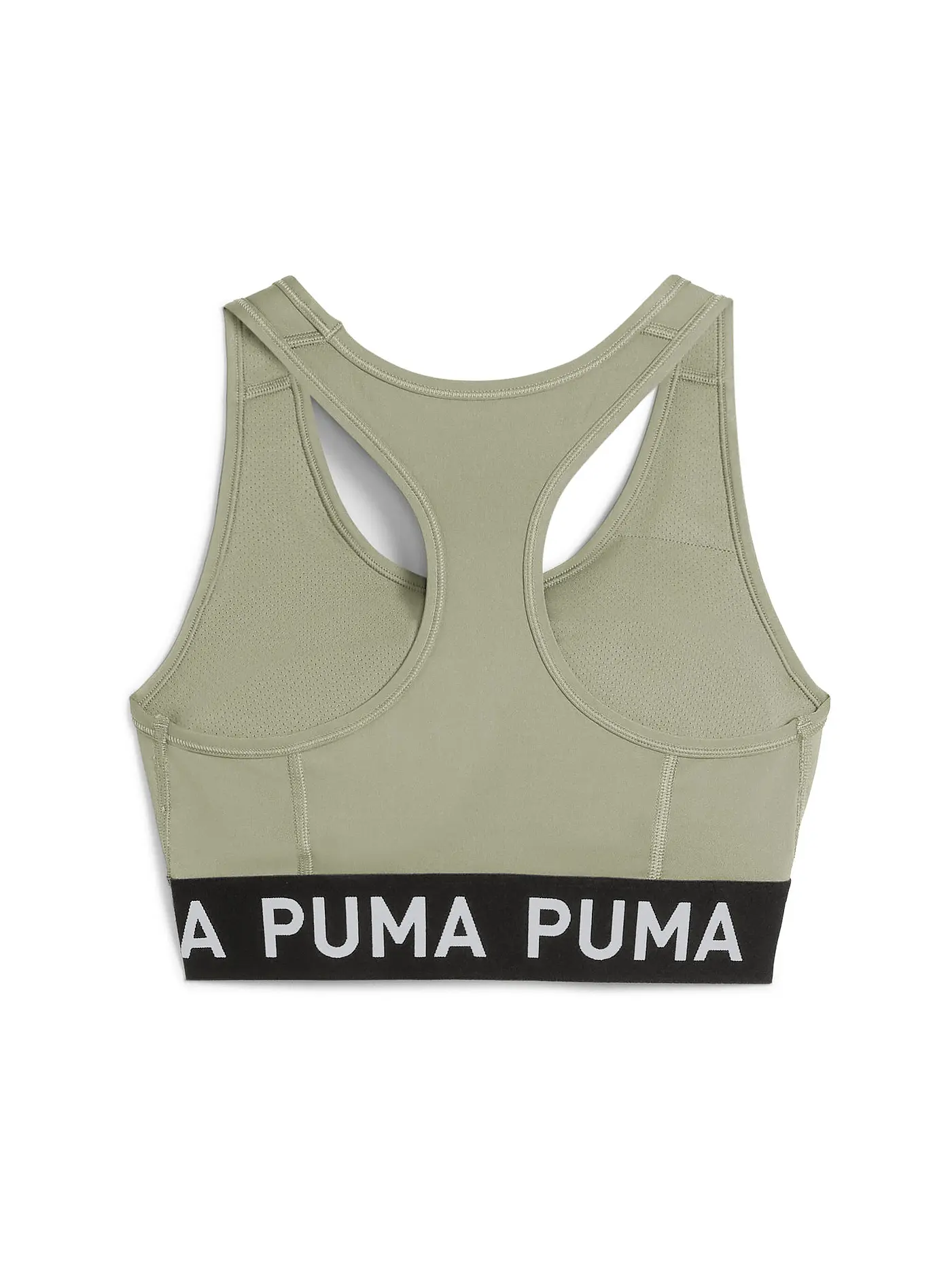 PUMA | Damen Sport-BH Keeps Elastic Logo Medium Support | hellgrün