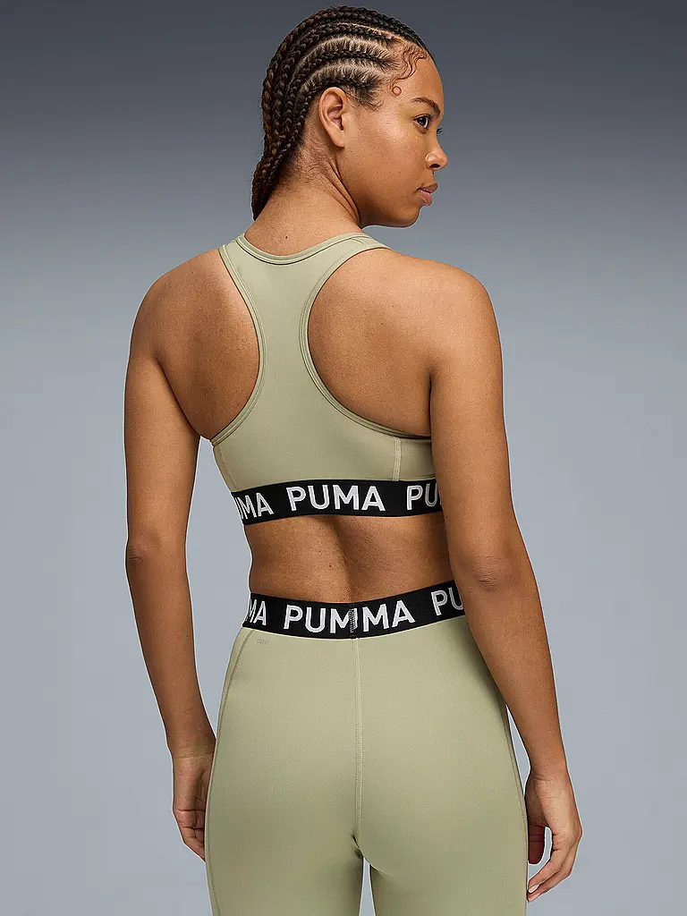 PUMA | Damen Sport-BH Keeps Elastic Logo Medium Support | 