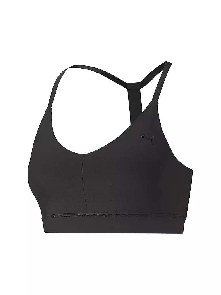 PUMA | Damen Sport-BH Low Impact Strappy | schwarz