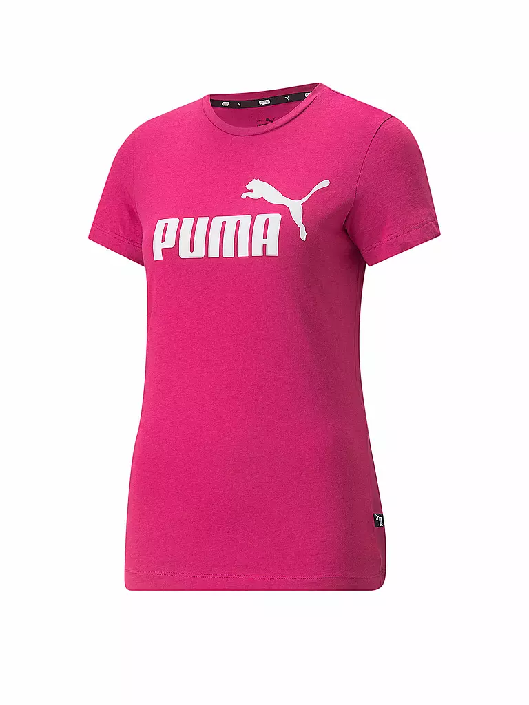 PUMA | Damen T-Shirt Essential Logo | pink