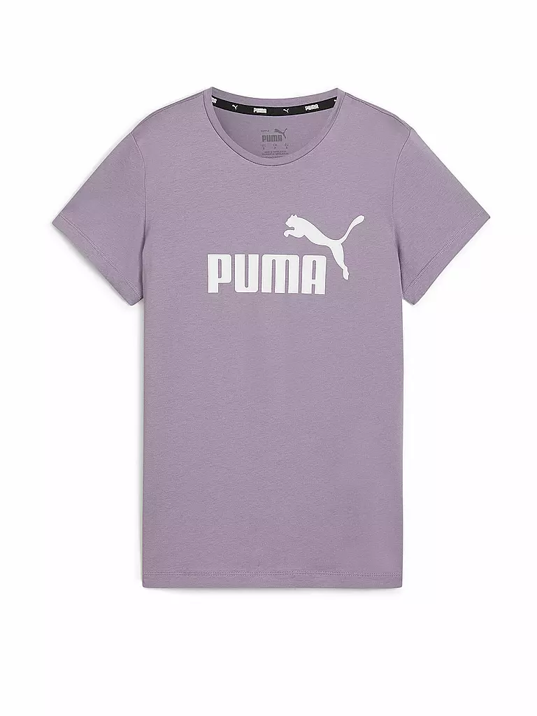 PUMA | Damen T-Shirt Essential Logo | lila