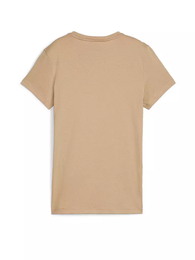 PUMA | Damen T-Shirt Essential Logo | camel