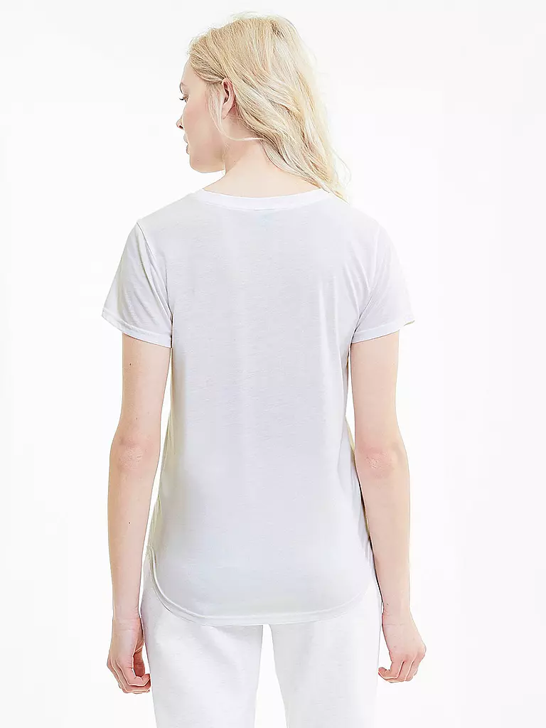 PUMA | Damen T-Shirt Evostripe | weiß