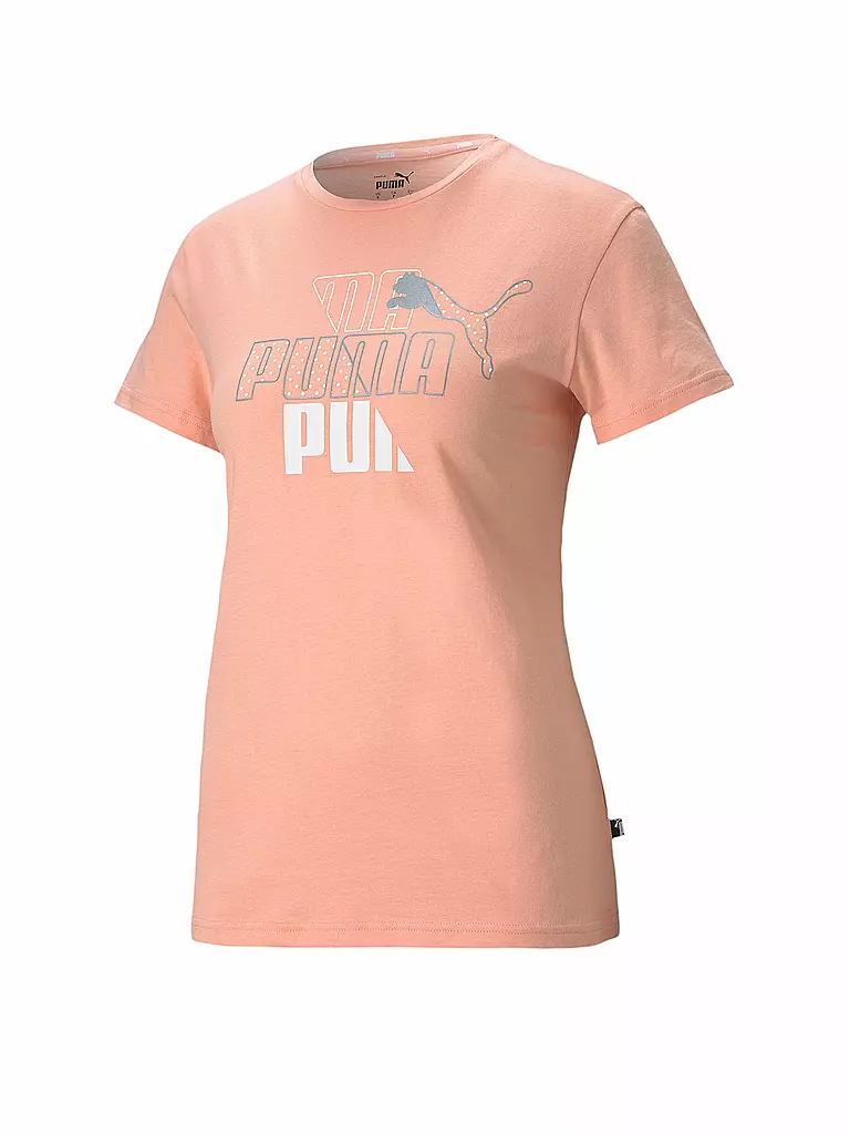 PUMA | Damen T-Shirt Graphic | rosa