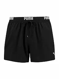 PUMA | Herren Badeshort Logo | schwarz