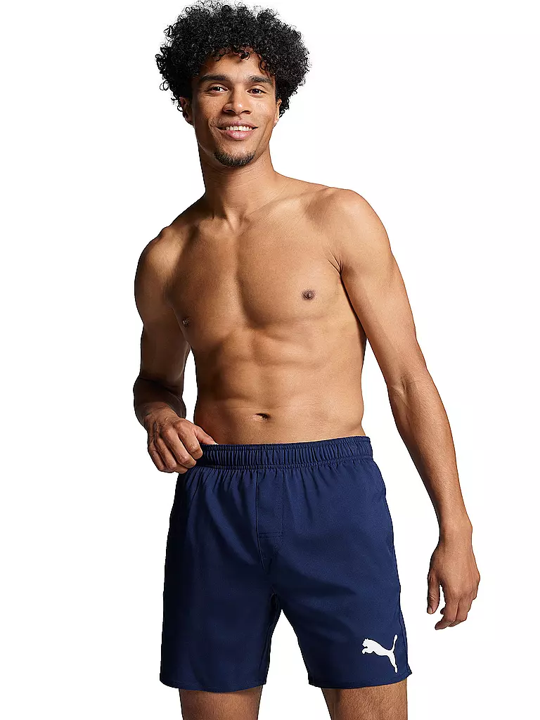 PUMA | Herren Badeshort Swim Mid | dunkelblau