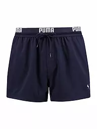 PUMA | Herren Badeshort Logo | dunkelblau