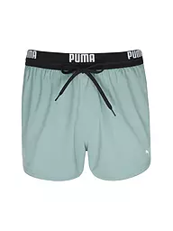 PUMA | Herren Badeshort Logo | mint