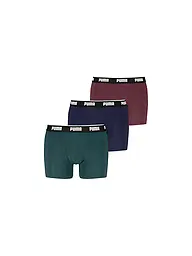 PUMA | Herren Boxer 3er Pkg. | dunkelgrün