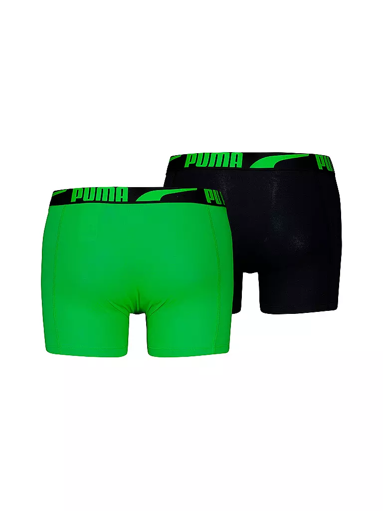 PUMA | Herren Boxershort Tailored Puch 2er Pkg. | grün