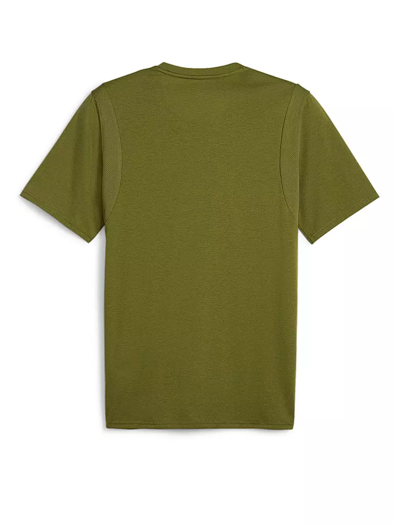 PUMA | Herren Fitnessshirt Triblend | olive