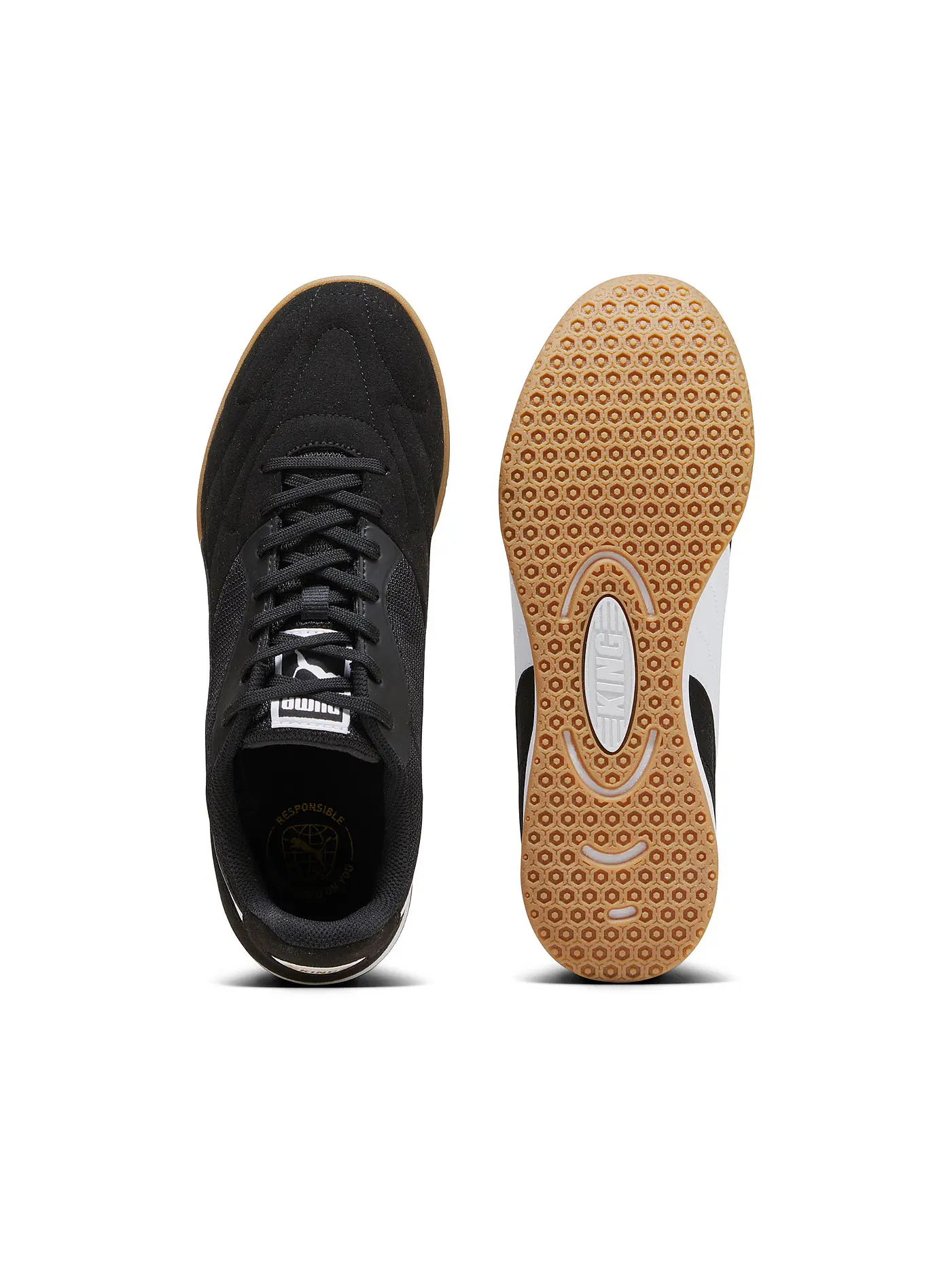 PUMA | Herren Hallenschuhe King Top | schwarz