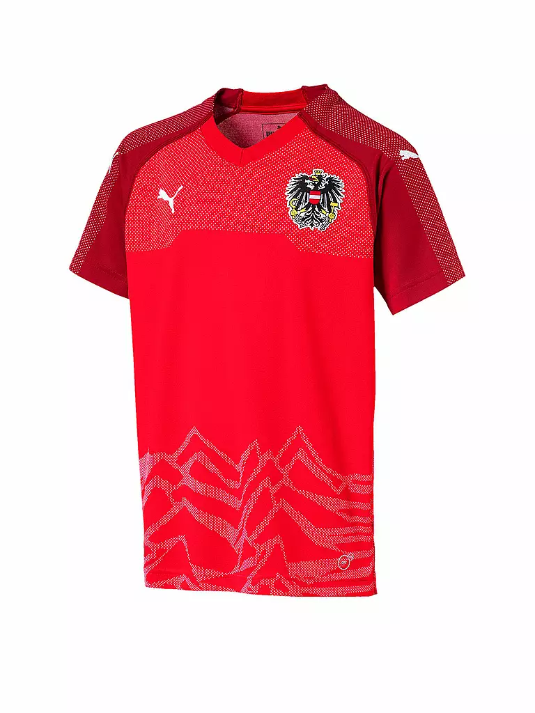 PUMA | Herren Heimtrikot Österreich 2018 | rot