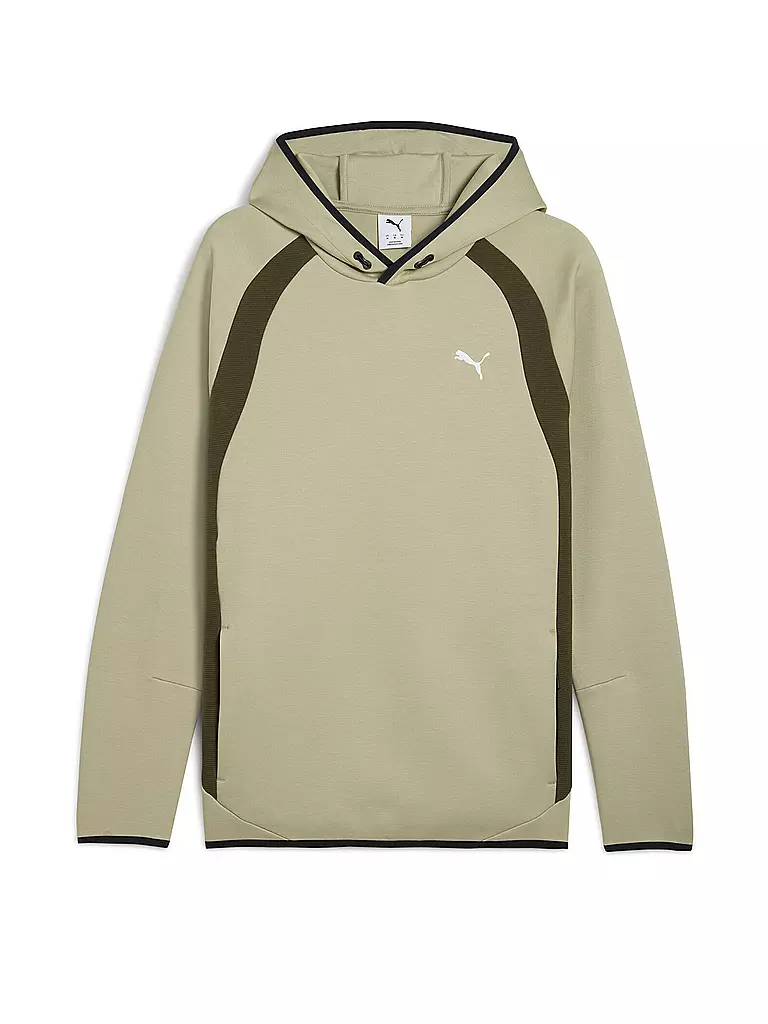 PUMA | Herren Hoodie EVOSTRIPE  | hellgrün