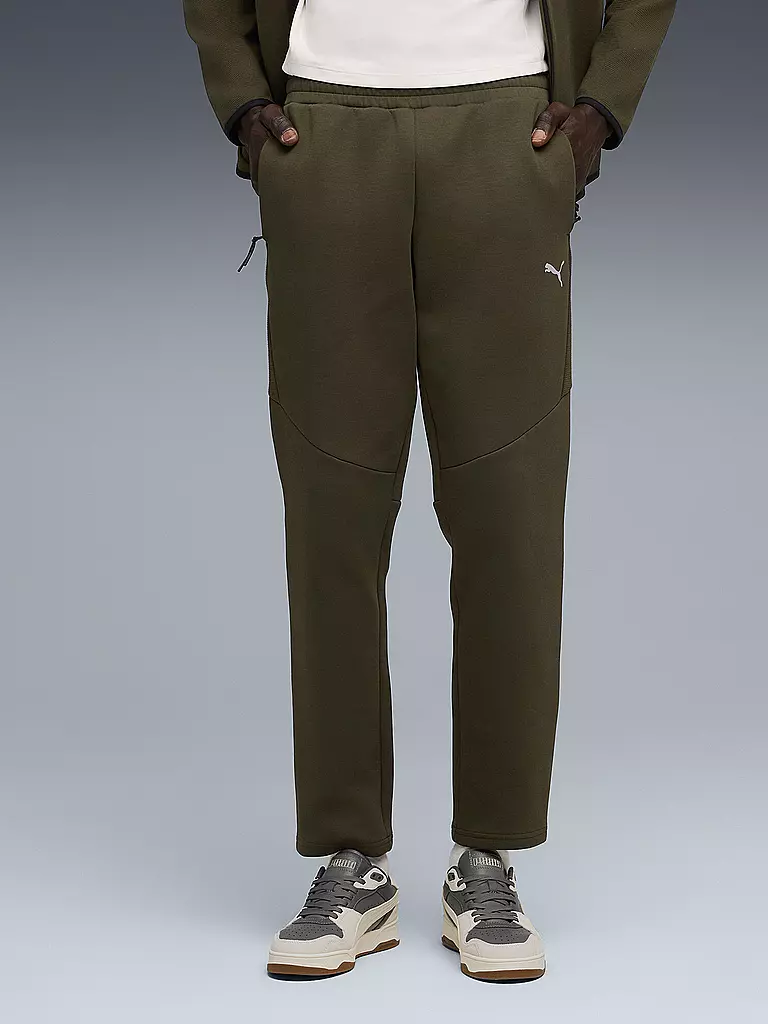 PUMA | Herren Jogginghose EVOSTRIPE | olive