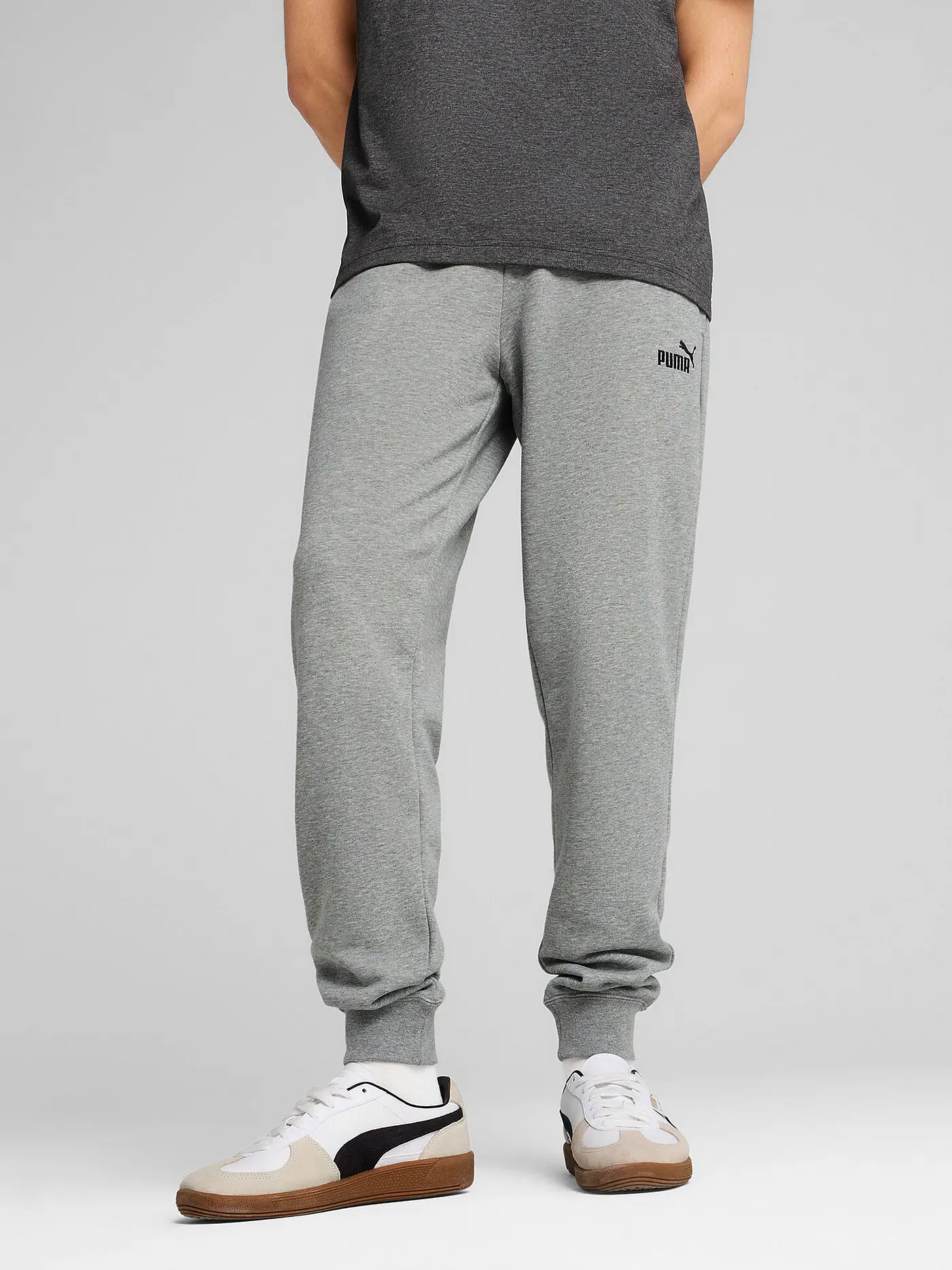 PUMA | Herren Jogginghose Sweatpants Logo | grau