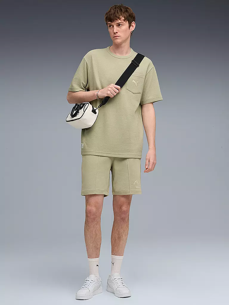 PUMA | Herren Short CLASS 8 Pintuck | hellgrün