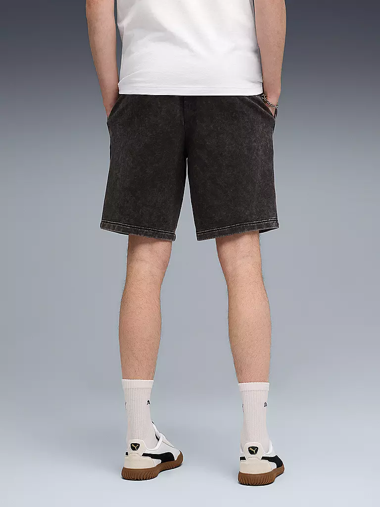 PUMA | Herren Short ESS ELEVATED Relaxed Wash | schwarz