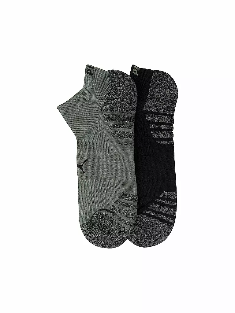 PUMA | Herren Sneaker-Socken 2er Pack | olive