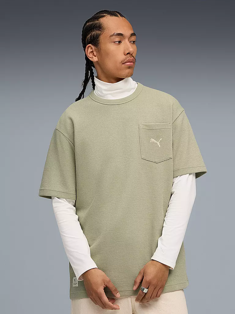 PUMA | Herren T-Shirt CLASS Relaxed Pinnacle | hellgrün