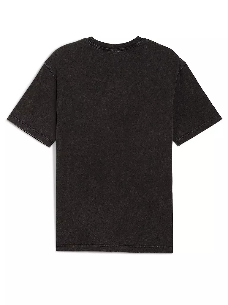 PUMA | Herren T-Shirt ESS ELEVATED Relaxed Wash | dunkelrot