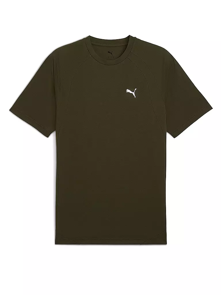 PUMA | Herren T-Shirt EVOSTRIPE  | olive