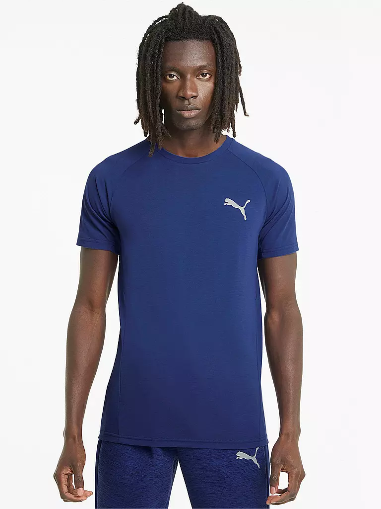PUMA | Herren T-Shirt Evostripe | blau