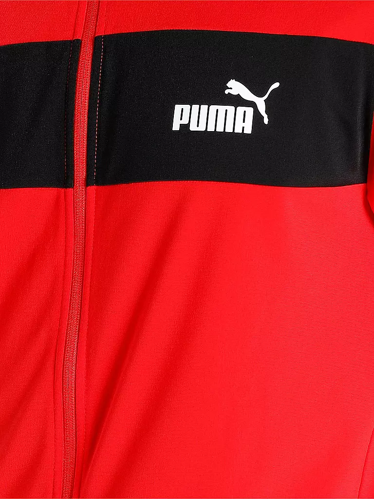 PUMA | Herren Trainingsanzug Poly | rot