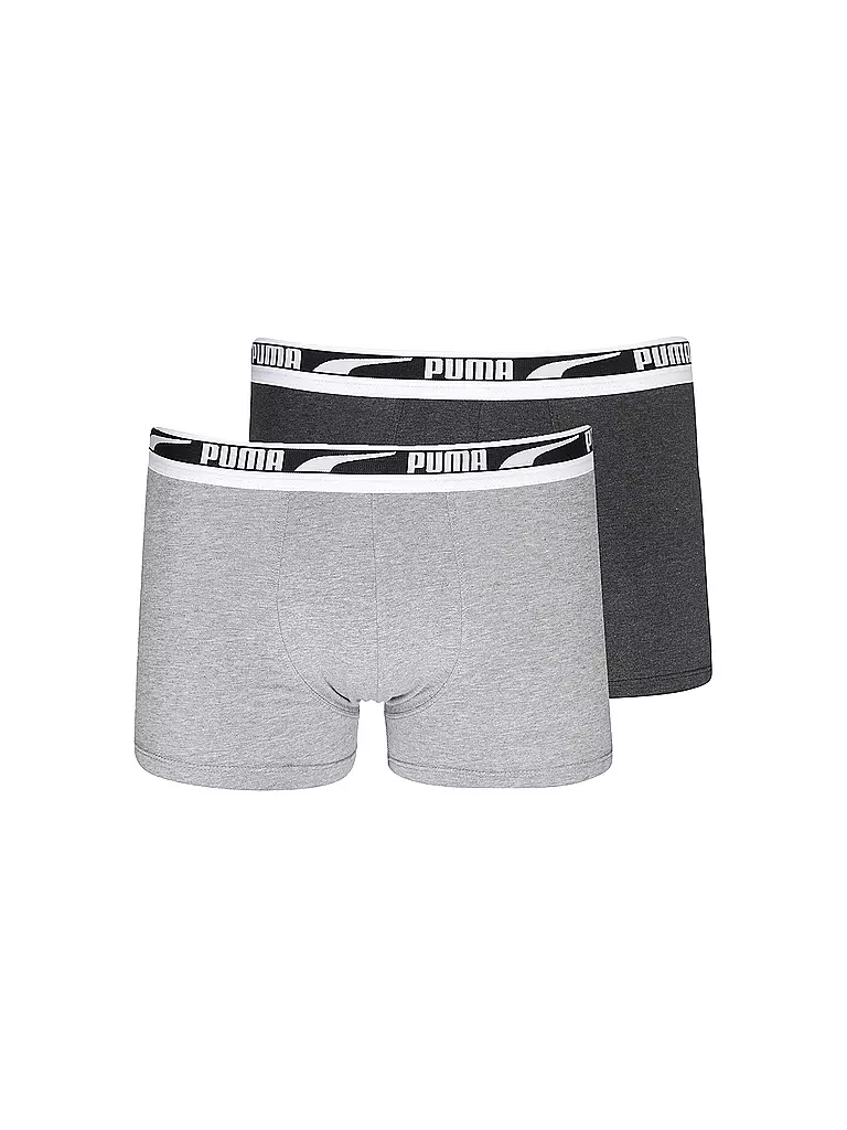 PUMA | Herren Unterhosen Boxer 2er Pkg. | grau