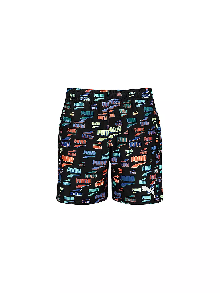 PUMA | Jungen Badeshort Mid Length | schwarz