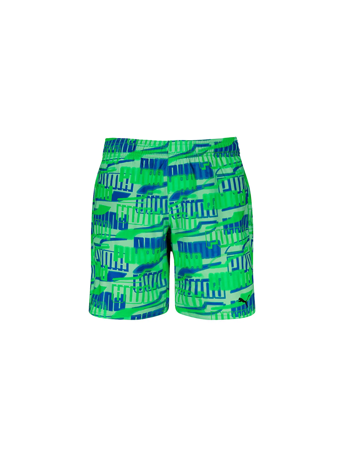 PUMA | Jungen Badeshort Printed Allover | grün