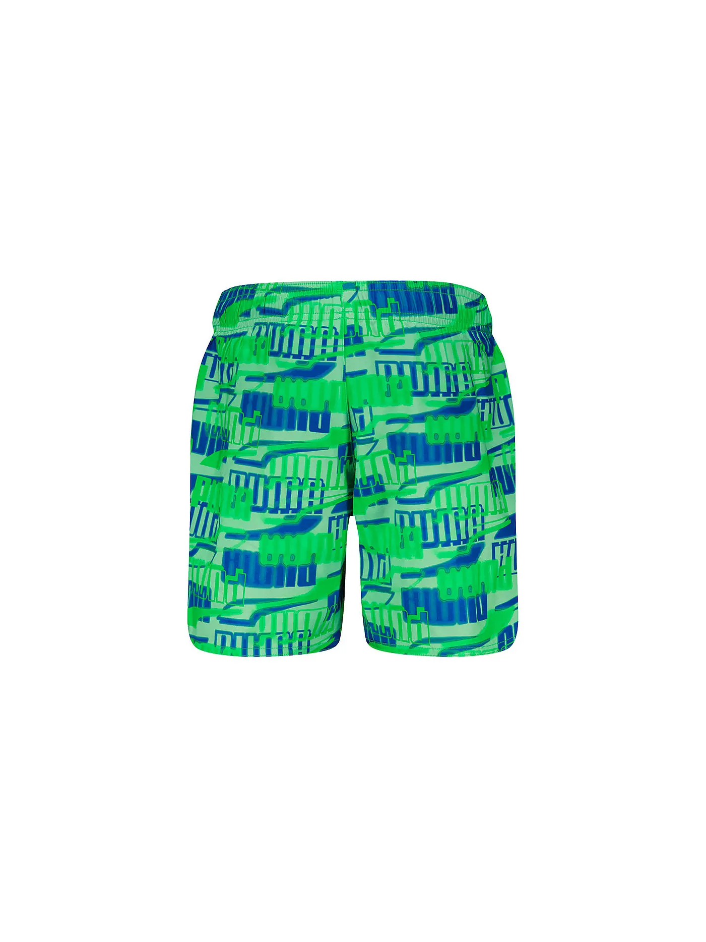 PUMA | Jungen Badeshort Printed Allover | grün