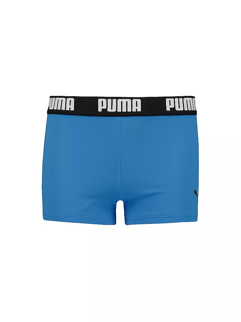 PUMA | Jungen Beinbadehose Logo Trunk | blau