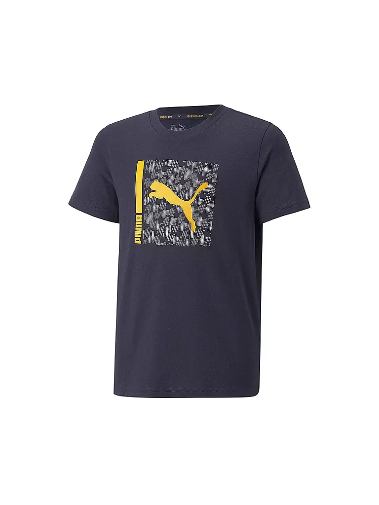PUMA | Jungen T-Shirt Active | dunkelblau